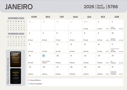* PLANEJAMENTO - Calendário e Festas Bíblicas 2026 - Ap.Agnaldo Felipe