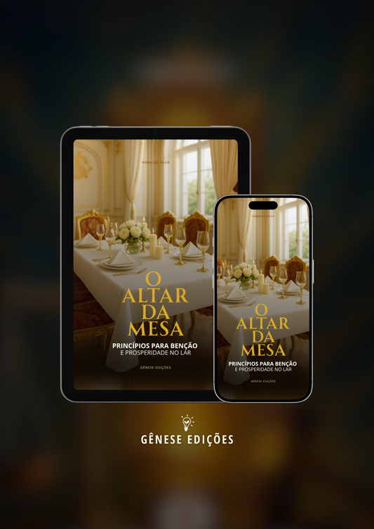 * LIVRO DIGITAL - O Altar da Mesa - Princípios para benção e prosperidade no lar - Ap. Agnaldo Felipe da Silva
