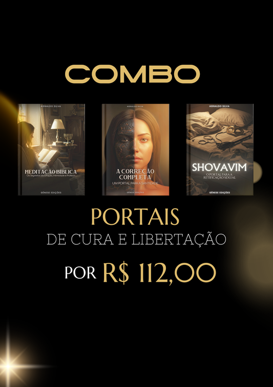 COMBO ESPECIAL DE LIVROS DIGITAIS - PORTAIS DE CURA E LIBERTAÇÃO