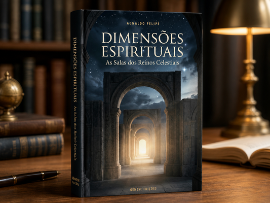 * "LIVRO FÍSICO" / DIMENSÕES ESPIRITUAIS - As Salas dos Reinos Celestiais - Ap.Agnaldo Silva