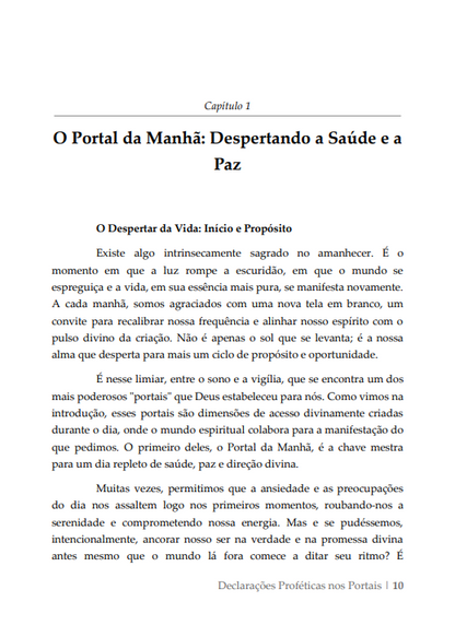 * "LIVRO FISICO" - DECLARAÇÕES Proféticas nos PORTAIS - AP. Agnaldo Felipe da Silva.