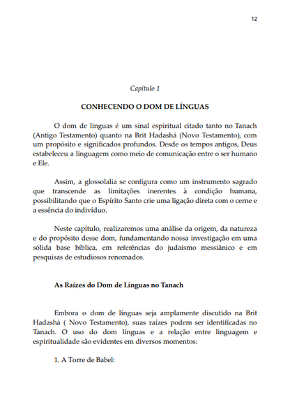 * " LIVRO FÍSICO " / O DOM DE LINGUAS - A edificação sobrenatural do Espiríto - AP.Agnaldo Felipe Silva