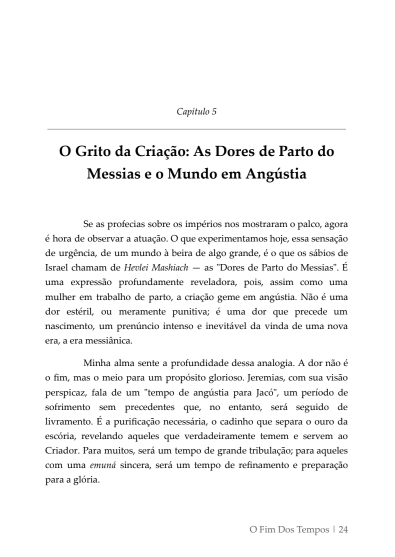 * " LIVRO FÍSICO " / O FIM DOS TEMPOS - Os Sinais Irrefutáveis da Vinda de Yeshua - Ap.Agnaldo Felipe Silva.
