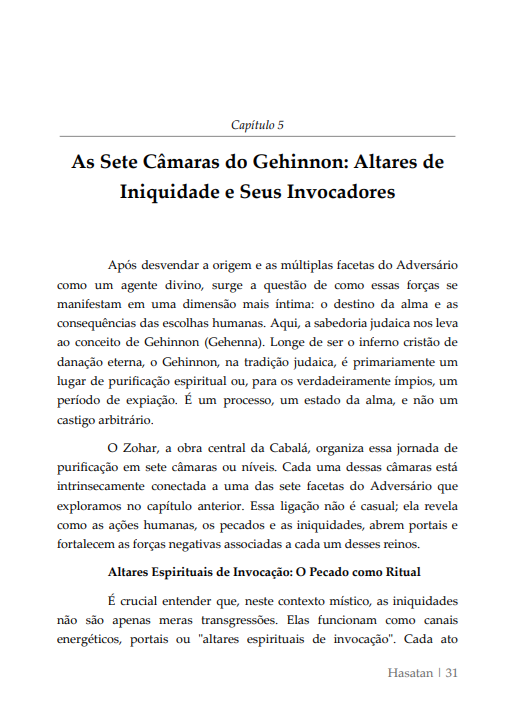 * " LIVRO FÍSICO " / HASATAN - Decifrando a Origem do Mal na Sabedoria Judaica - AP. Agnaldo Felipe Silva.