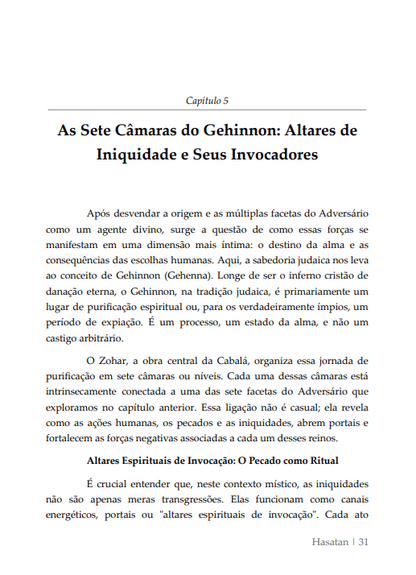 * " LIVRO FÍSICO " / HASATAN - Decifrando a Origem do Mal na Sabedoria Judaica - AP. Agnaldo Felipe Silva.