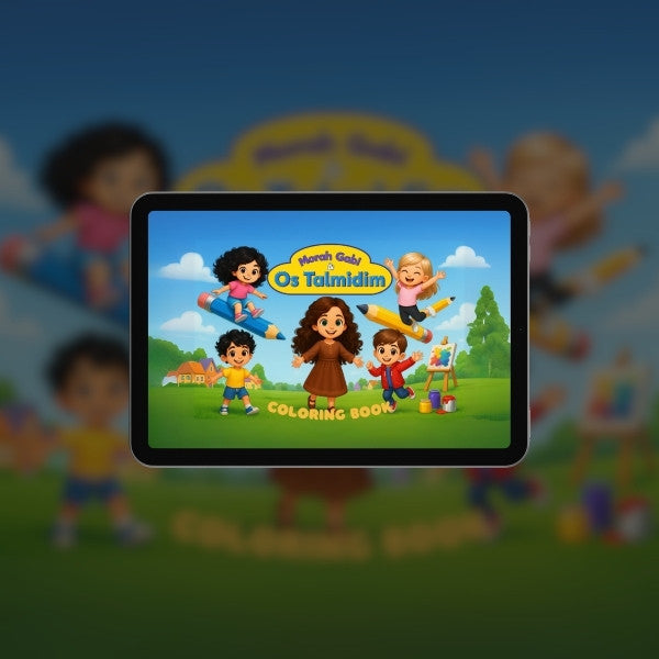 * LIVRO DIGITAL -  Coloring Book - Morah Gabi e os Talmidim