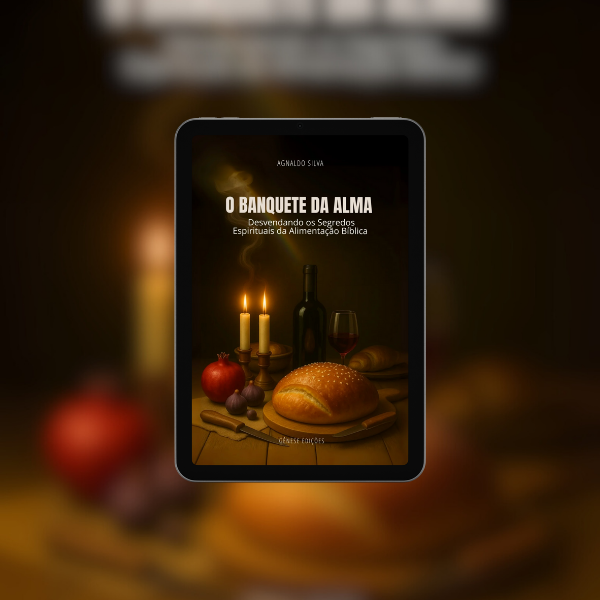 * LIVRO DIGITAL - O BANQUETE DA ALMA - Desvendando os Segredos Espirituais da Alimentação Bíblica - Ap. Agnaldo Felipe Silva