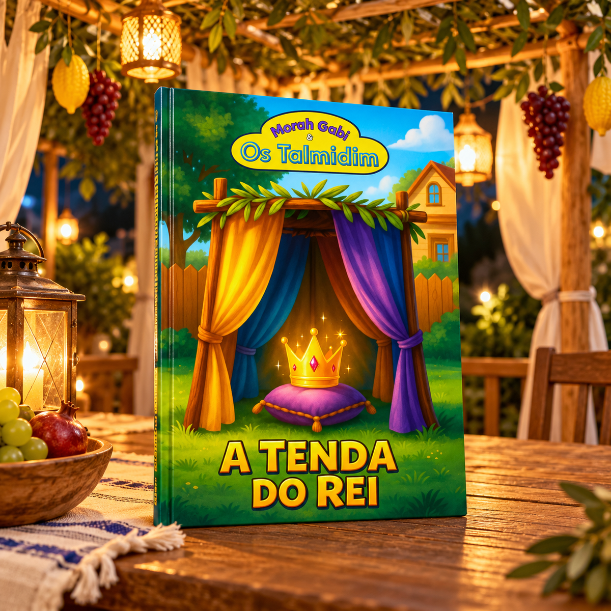 * "LIVRO FISÍCO" - A TENDA DO REI - MORAH GABI E OS TALMIDIM