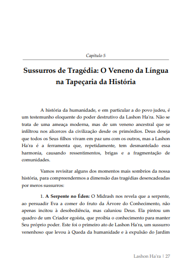 * " LIVRO FÍSICO " / Lashon Ha'ra - A Lâmina Da Fala Que Derrama Sangue Inocente -Ap.Agnaldo Felipe Silva