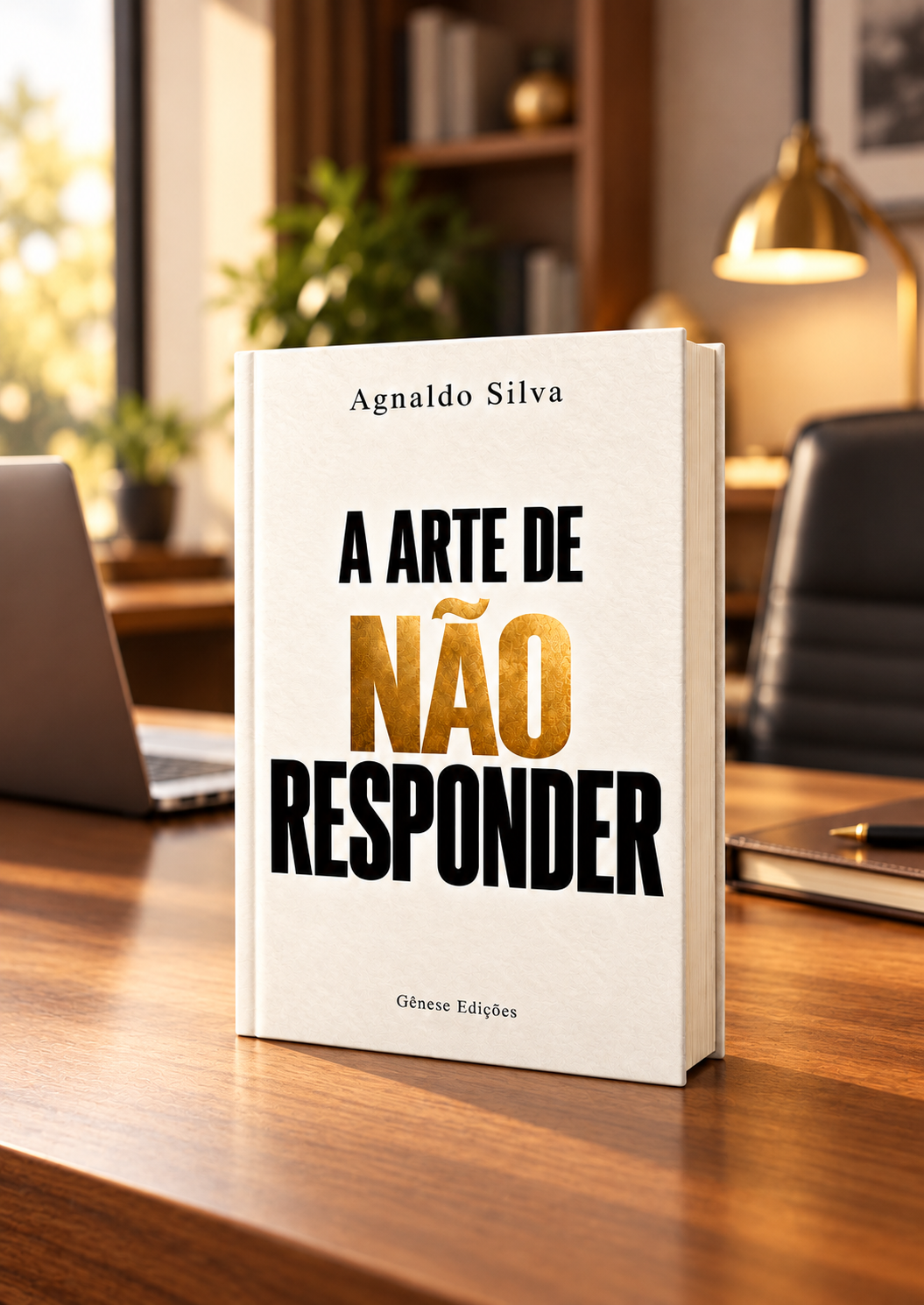 * " LIVRO FISICO * - A ARTE DE NÃO RESPONDER - Ap.Agnaldo Silva