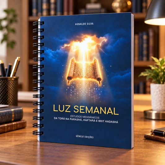 * "LIVRO FÍSICO" / LUZ SEMANAL - Estudos messiânicos da Torá na Parashá, Haftará e Brit Hadashá