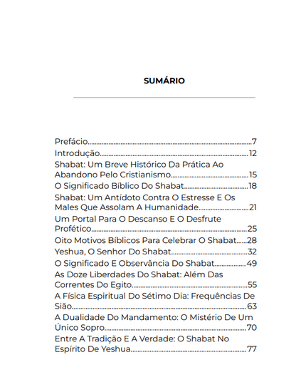 * " LIVRO FÍSICO " / SHABAT - o Portal mais Poderoso da Terra - Ap. Agnaldo Felipe 2ªEd.
