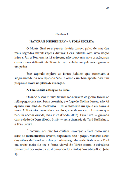* " LIVRO FÍSICO " / A TORÁ NO CORAÇÃO - A Lei de Deus Escrita em Tábuas de Carne - Ap.Agnaldo Felipe Silva.