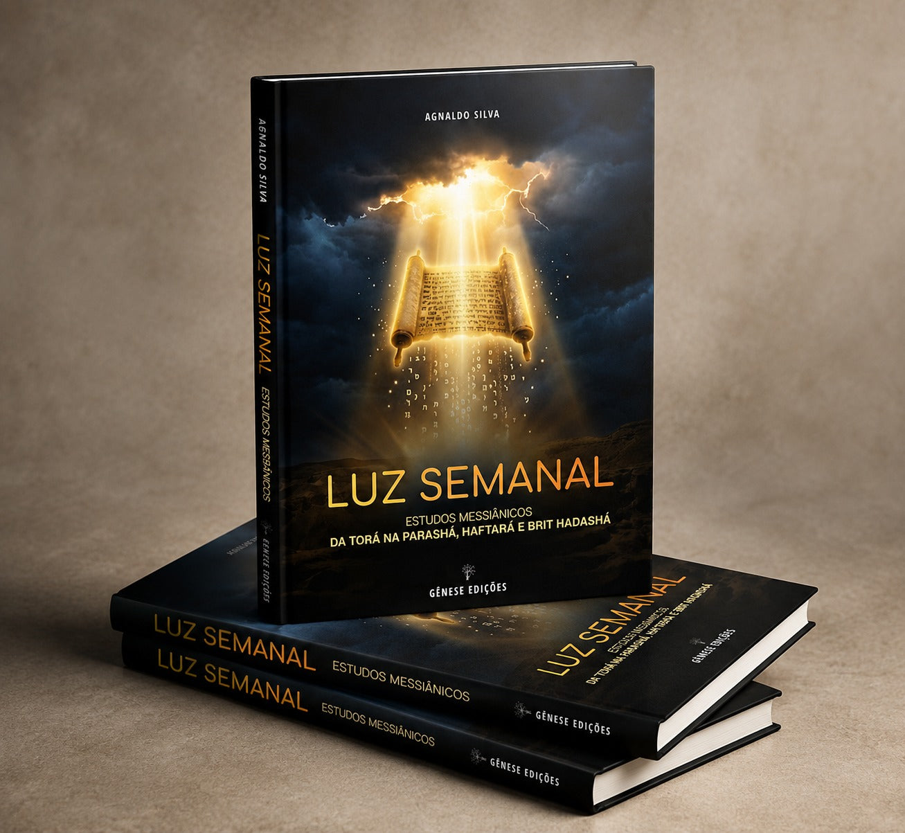 * "LIVRO FÍSICO" / LUZ SEMANAL - Estudos messiânicos da Torá na Parashá, Haftará e Brit Hadashá