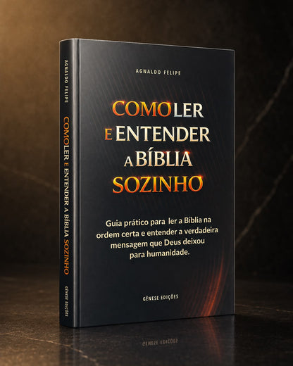 * " LIVRO FÍSICO " / COMO Ler e Entender a Bíblia Sozinho - Ap. Agnaldo Felipe