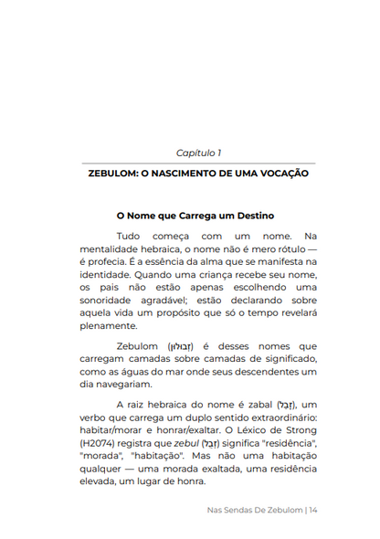 * " LIVRO DIGITAL " / AS SENDAS DE ZEBULON - Ap.Agnaldo Silva