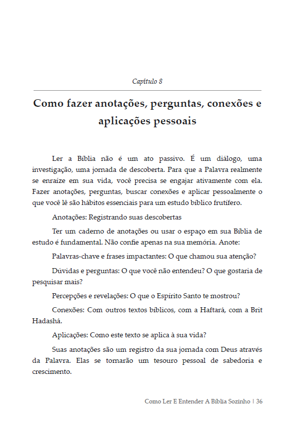 * " LIVRO FÍSICO " / COMO Ler e Entender a Bíblia Sozinho - Ap. Agnaldo Felipe