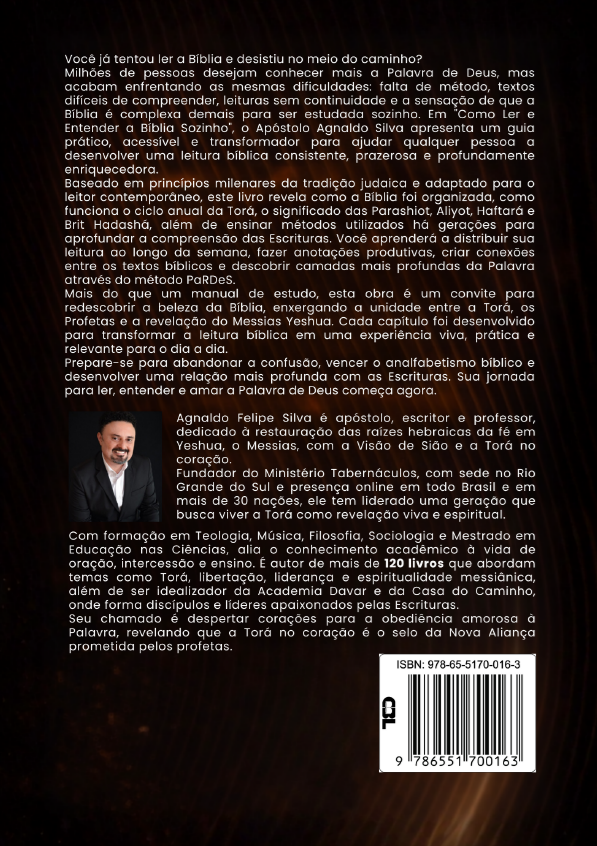 * " LIVRO FÍSICO " / COMO Ler e Entender a Bíblia Sozinho - Ap. Agnaldo Felipe