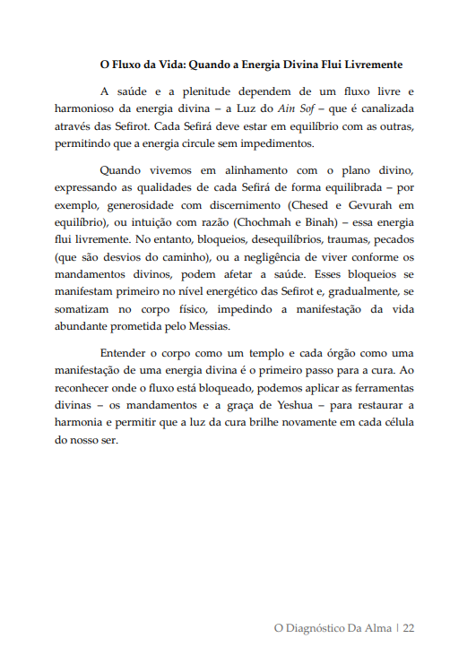 * " LIVRO FÍSICO" / O DIAGNÓSTICO DA ALMA - o poder dos mandamentos para cura do corpo - Ap.Agnaldo Felipe Silva