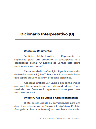 * LIVRO DIGITAL: Dicionário Profético dos SONHOS - AP. Agnaldo Felipe Silva