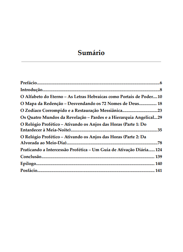 * " LIVRO FÍSICO" / O RELÓGIO DA ORAÇÃO e Intercessão Profética - Ap.Agnaldo Felipe Silva