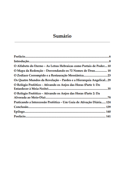 * " LIVRO FÍSICO" / O RELÓGIO DA ORAÇÃO e Intercessão Profética - Ap.Agnaldo Felipe Silva