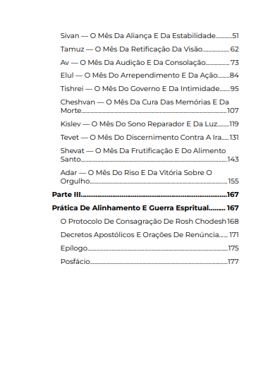* LIVRO DIGITAL / ROSH CHODESH- O Alinhamento Profético e o Combate aos Tronos Celestes - AP.Agnaldo Silva